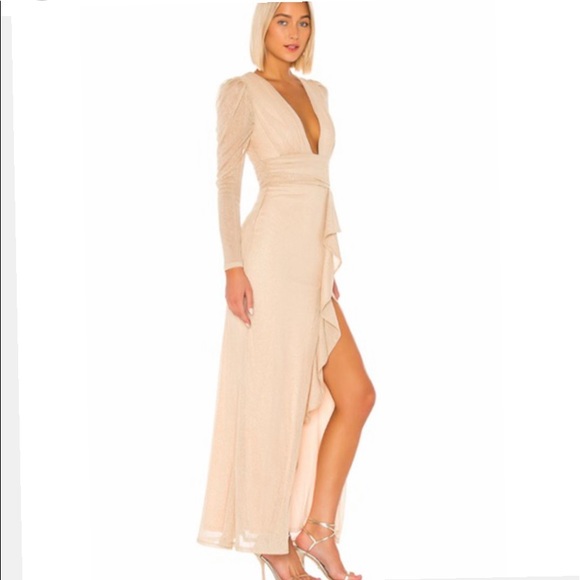 MAJORELLE Dresses & Skirts - Majorelle Gladstone Gold Dress